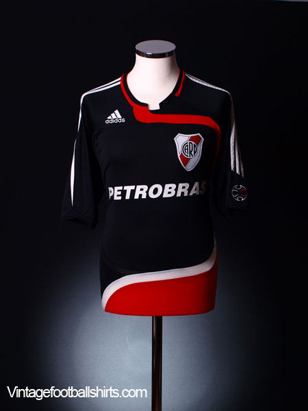 2007-08 River Plate Away Shirt XL Football Shirt