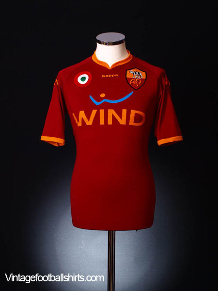 2007-08 Roma Home Shirt XXL Football Shirt
