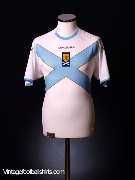 2007-08 Scotland Away Shirt M Football Shirt