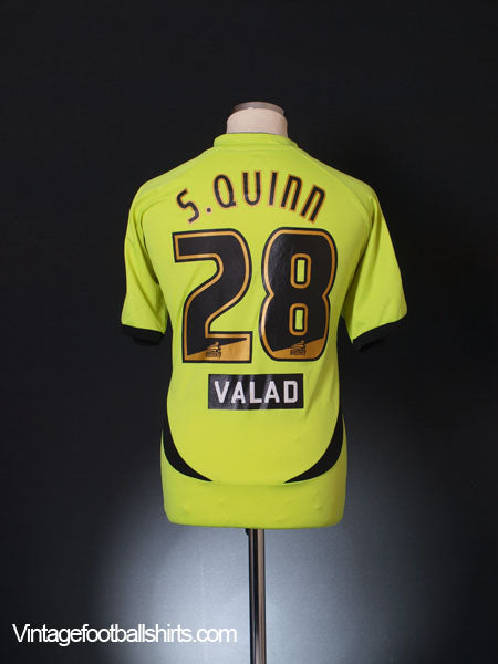2007-08 Sheffield United Away Shirt S.Quinn #28 S Football Shirt