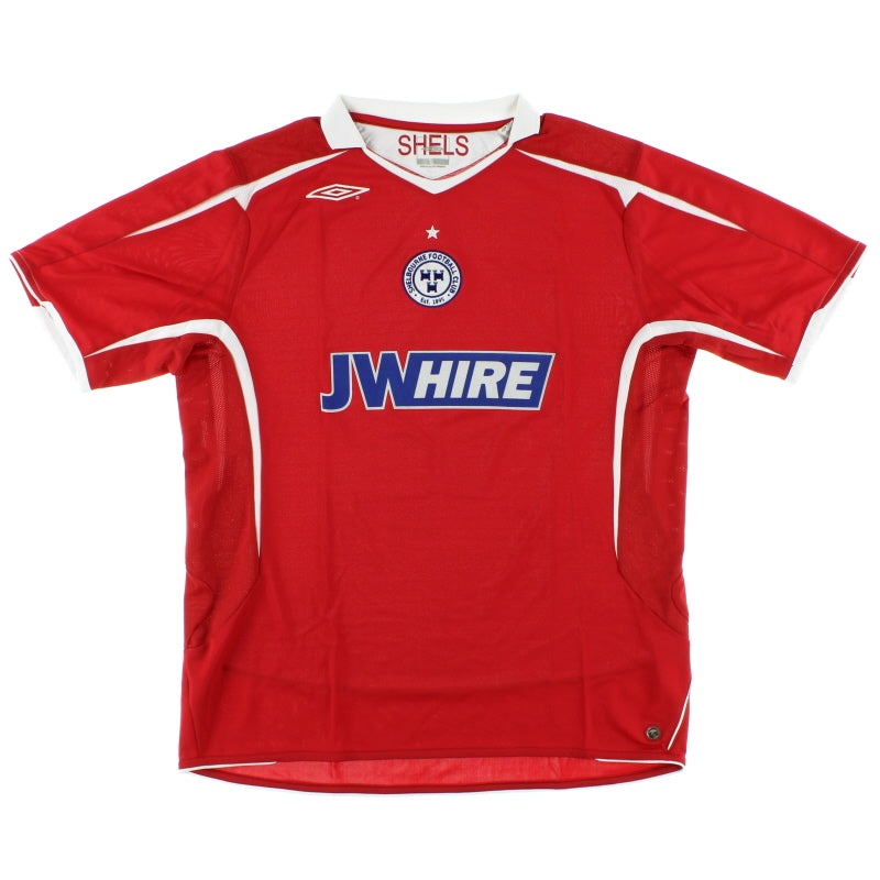 2007-08 Shelbourne Home Shirt XL Football Shirt