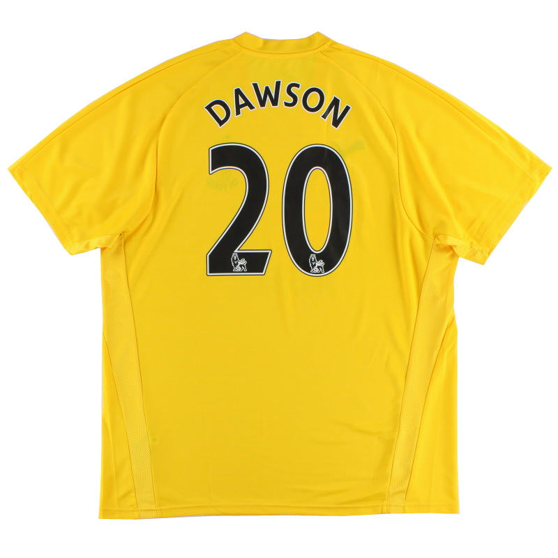2007-08 Tottenham Third Shirt Dawson #20 XXL Football Shirt