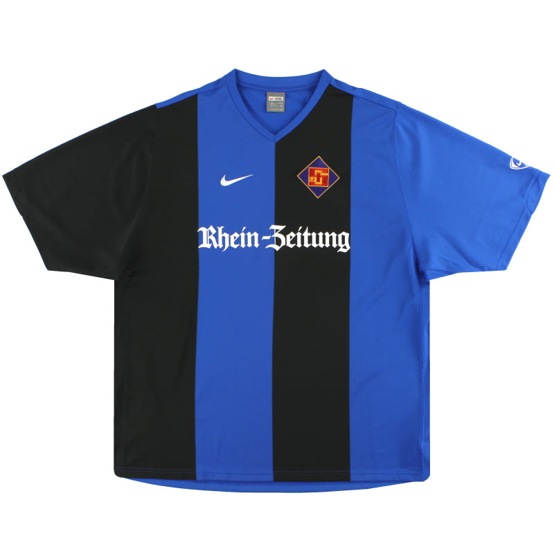 2007-08 TuS Koblenz Nike Home Shirt *Mint* XXL Football Shirt