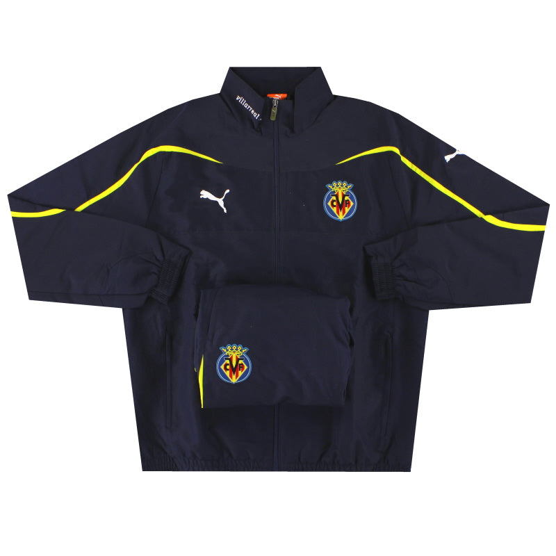 2007-08 Villarreal Puma Woven Presentation Tracksuit *BNIB* L Tracksuit