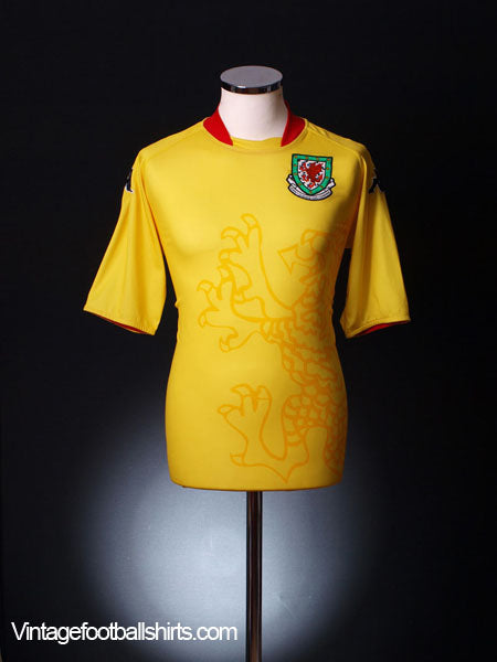 2007-08 Wales Away Shirt L Football Shirt