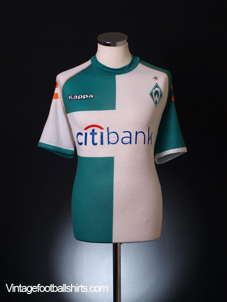 2007-08 Werder Bremen Away Shirt L Football Shirt