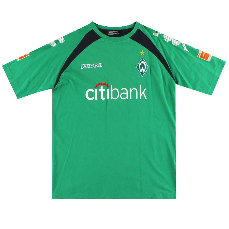 2007-08 Werder Bremen Kappa Training Shirt XL Training Shirt