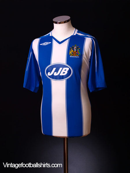 2007-08 Wigan Home Shirt *BNWT* XXL Football Shirt