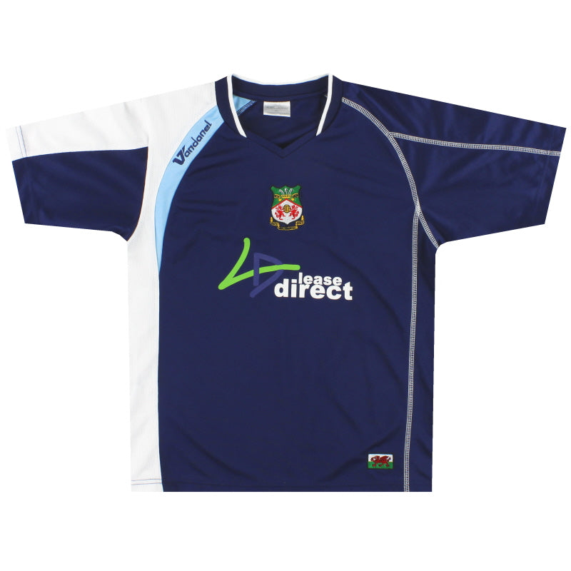 2007-08 Wrexham Vandanel Away Shirt L.Boys Football Shirt