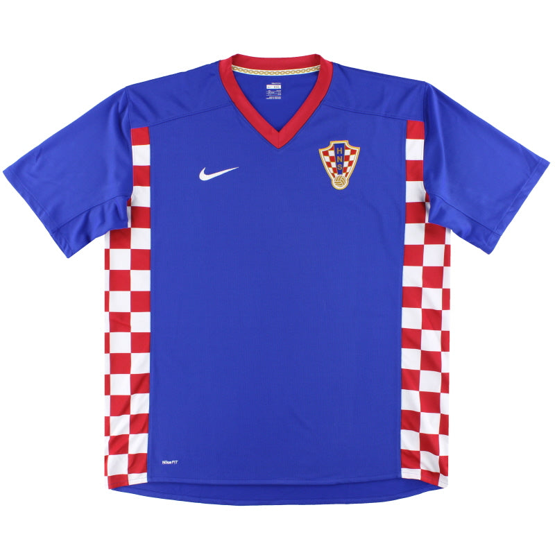2007-09 Croatia Nike Away Shirt L Football Shirt