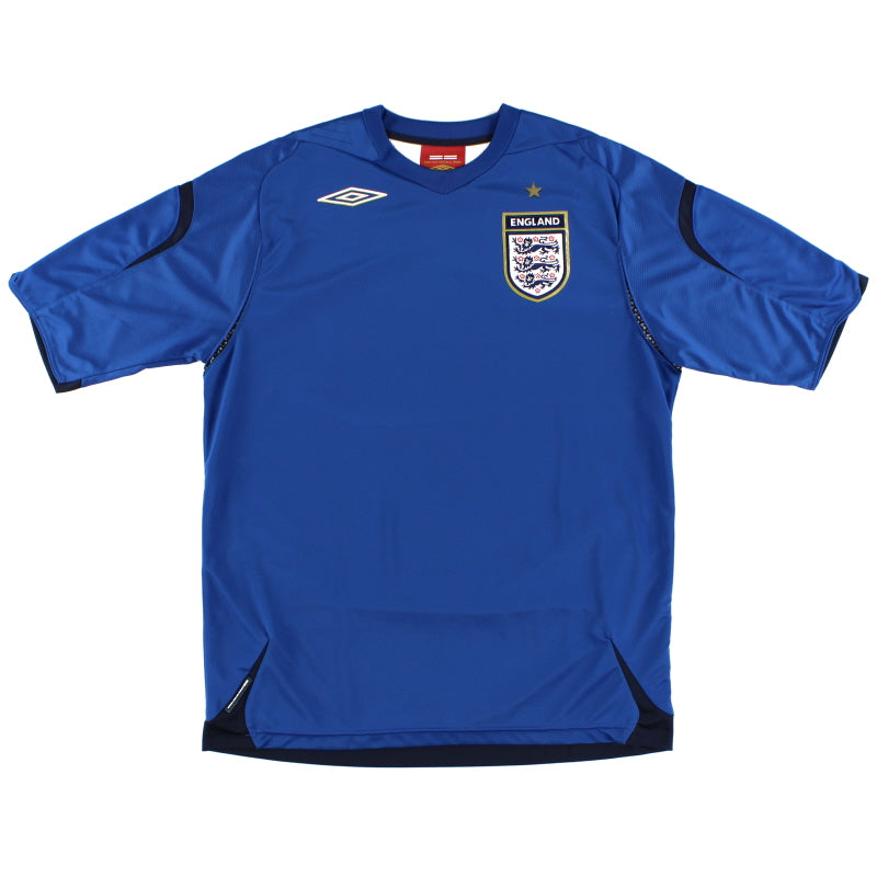 2007-09 England Goalkeeper Shirt L Football Shirt