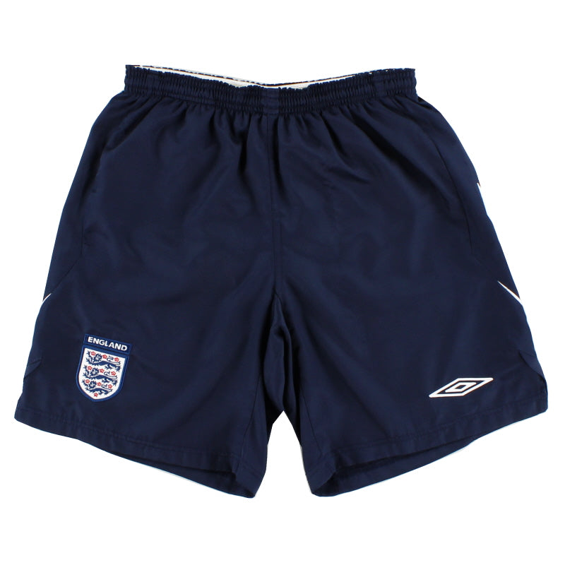 2007-09 England Home Shorts M Football Shorts