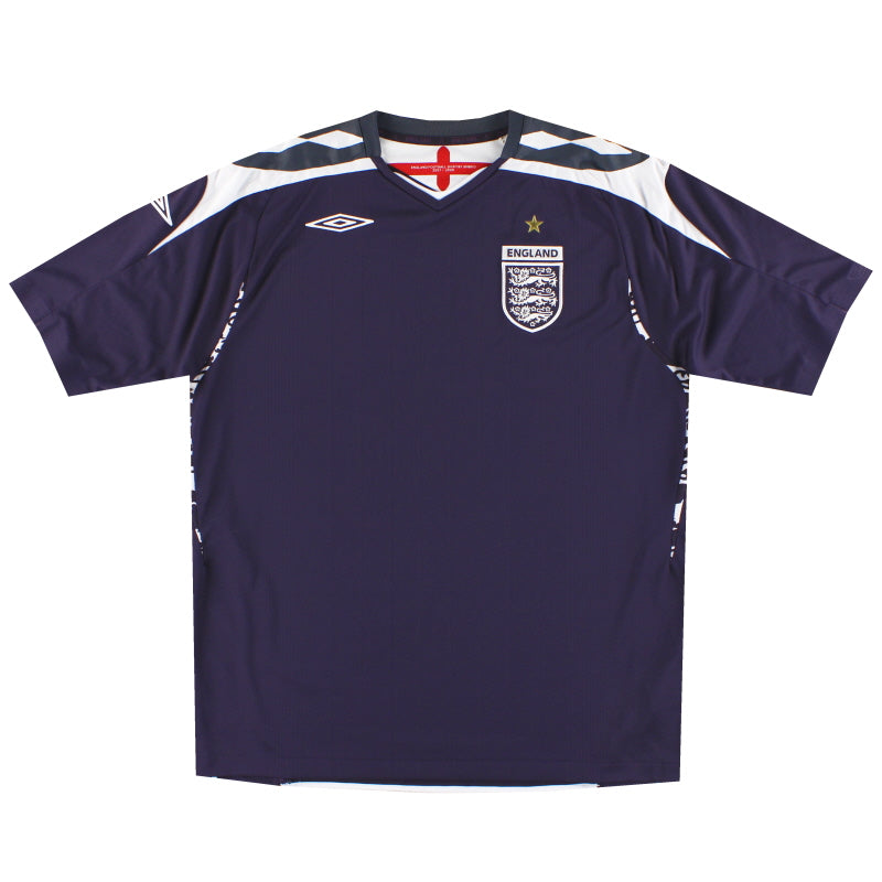2007-09 England Umbro Goalkeeper Shirt XL Football Shirt