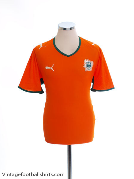 2007-09 Ivory Coast Home Shirt *Mint* XL Football Shirt