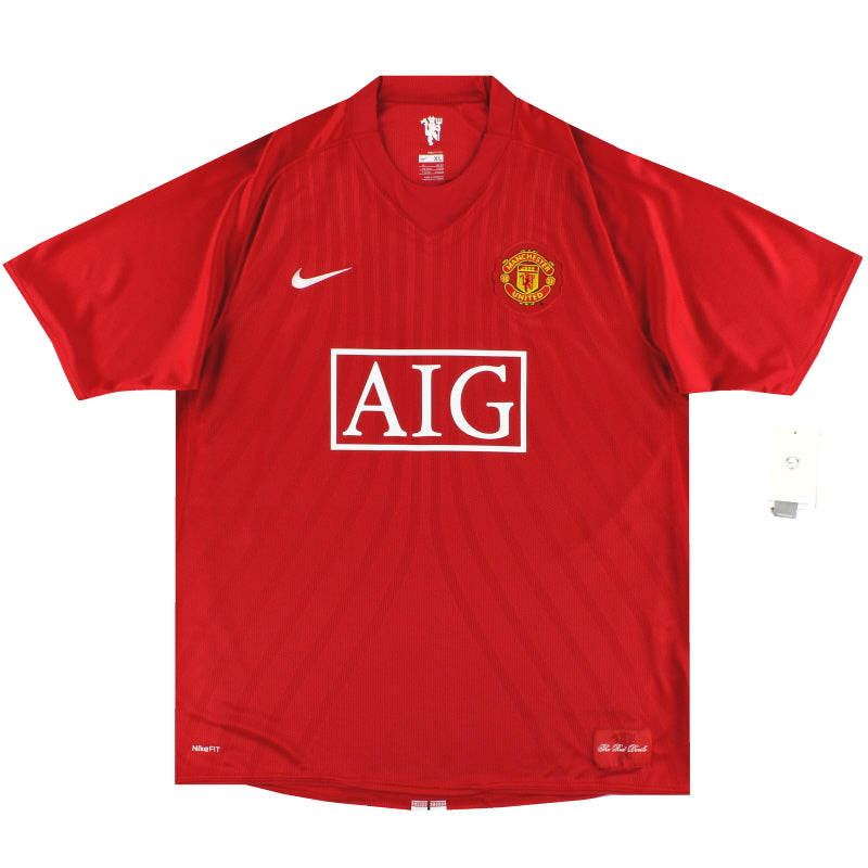 2007-09 Manchester United Nike Home Shirt *w/tags* XL Football Shirt