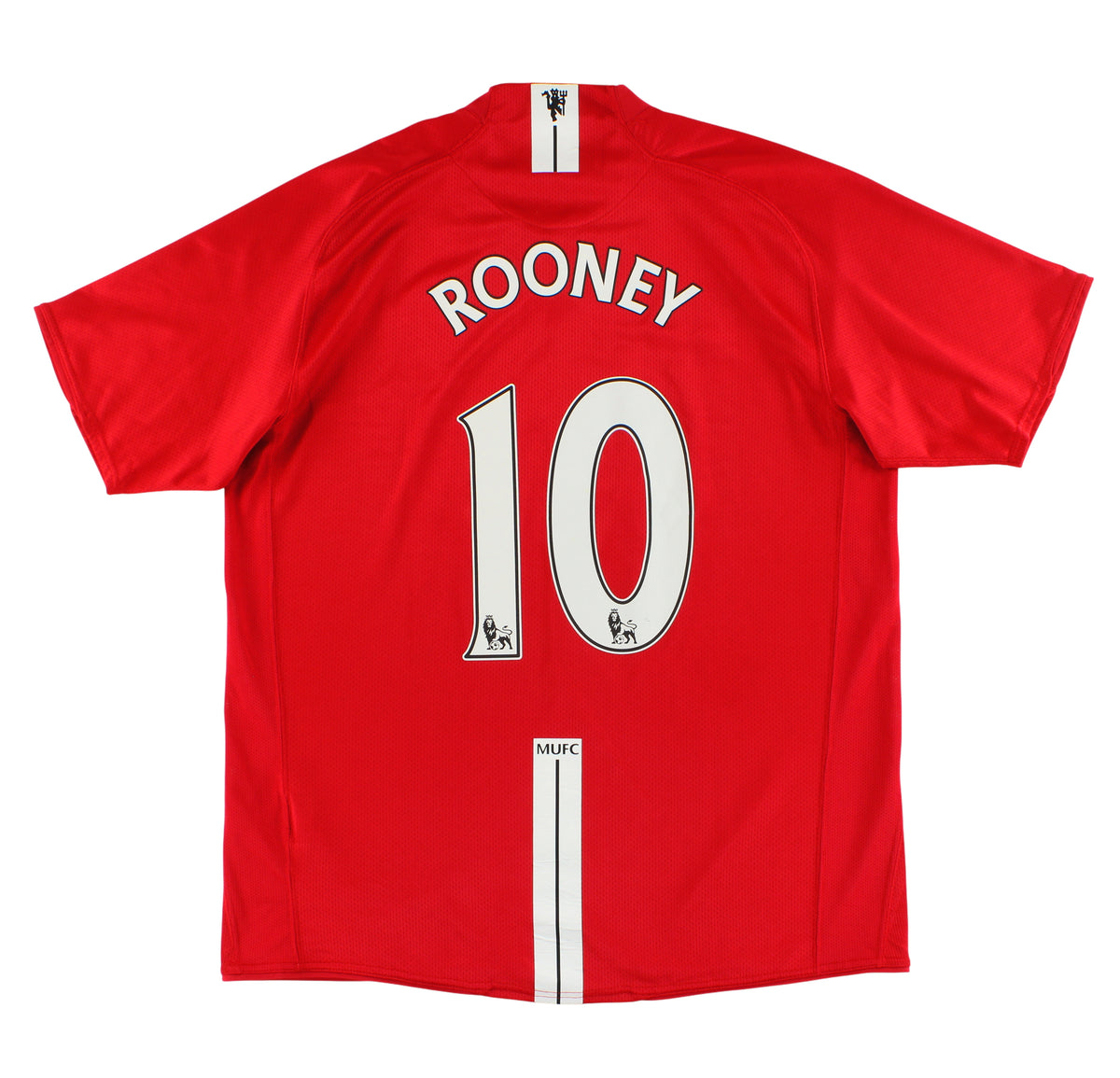 2007-09 Manchester United Nike Home Shirt Rooney #10 L