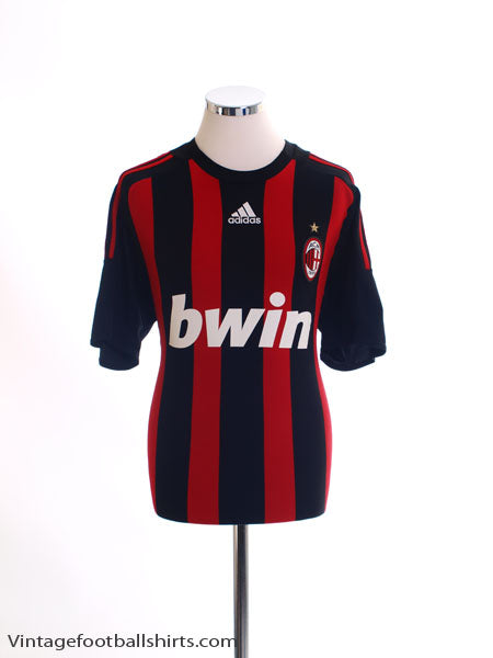 2008-09 AC Milan Home Shirt L Football Shirt