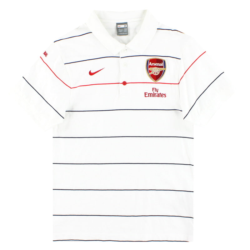 2008-09 Arsenal Nike Polo Shirt M Polo Shirt
