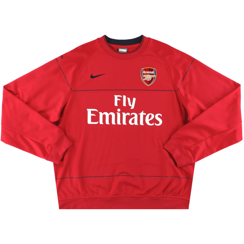 2008-09 Arsenal Nike Sweatshirt L Sweatshirt