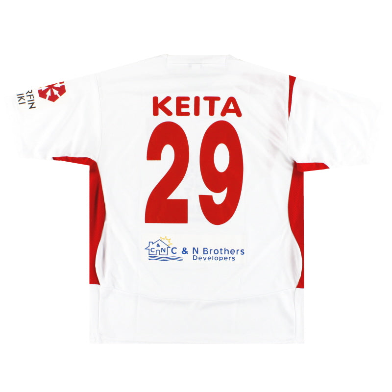 2008-09 Atromitos Yeroskipou Umbro Match Issue Away Shirt Keita #29 L Football Shirt