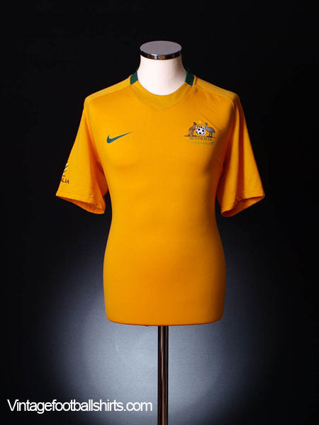 2008-09 Australia Home Shirt *Mint* L Football Shirt