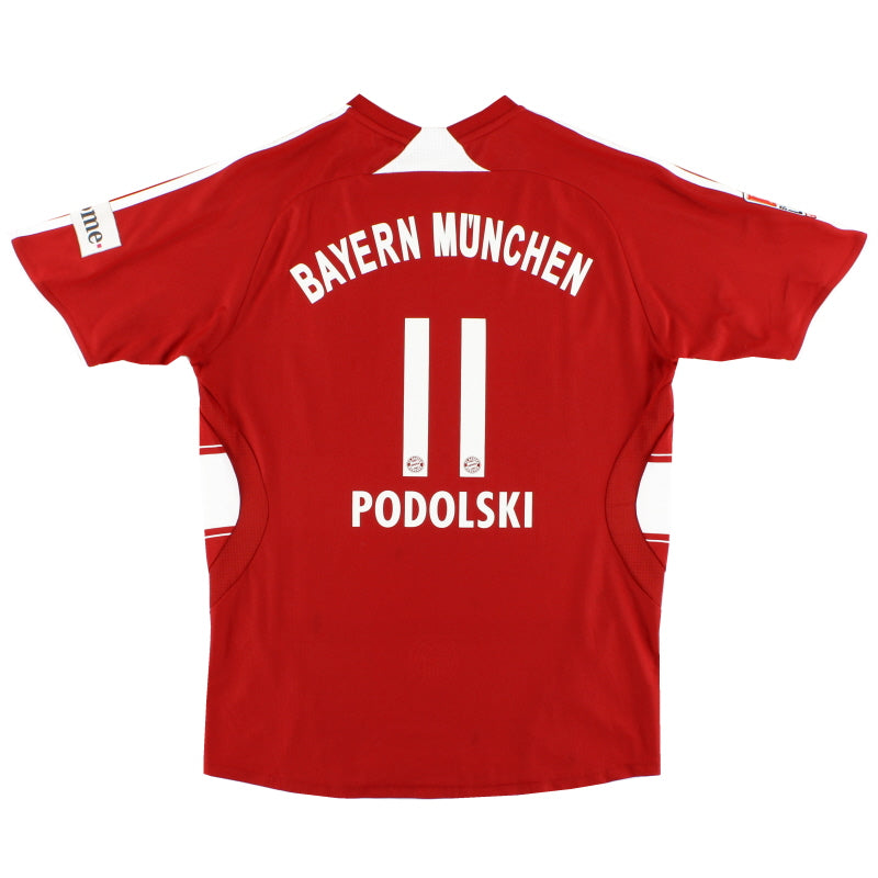 2008-09 Bayern Munich Home Shirt Podolski #11 XS Football Shirt