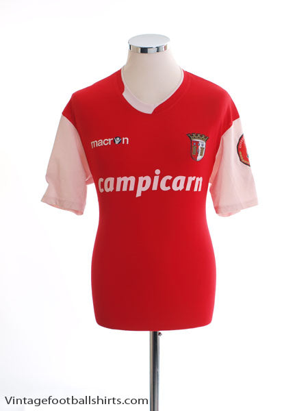 2008-09 Braga Home Shirt #18 L Football Shirt