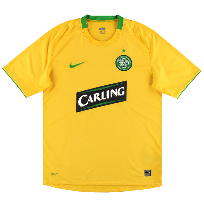 2008-09 Celtic Nike Away Shirt L Football Shirt