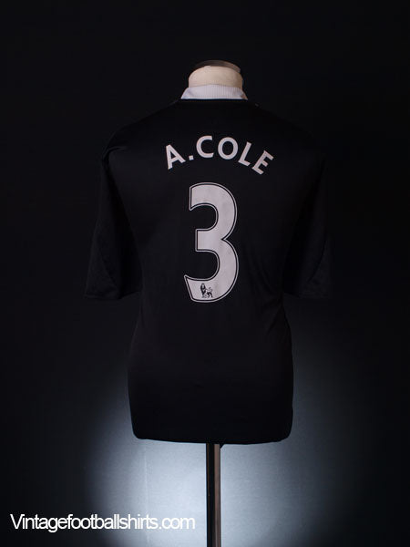 2008-09 Chelsea Away Shirt A.Cole #3 XL Football Shirt