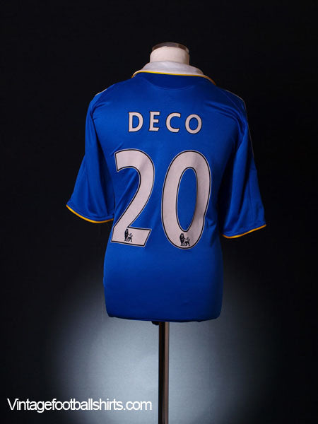 2008-09 Chelsea Home Shirt Deco #20 M Football Shirt