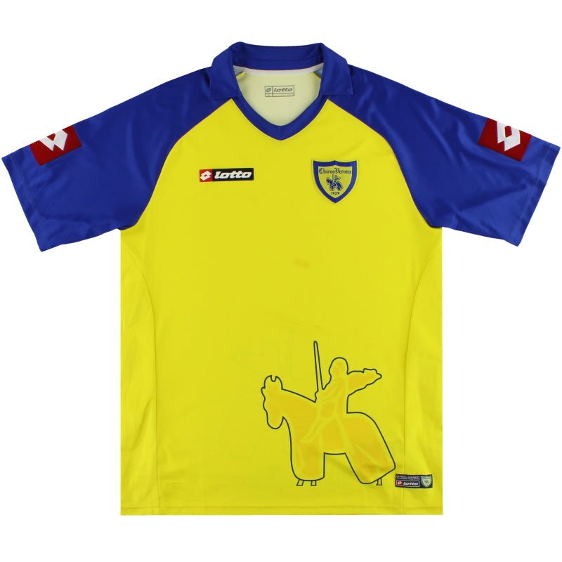 2008-09 Chievo Verona Lotto Home Shirt XL Football Shirt