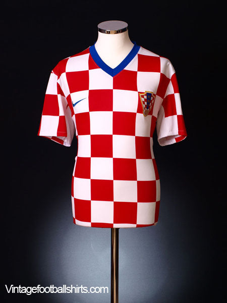 2008-09 Croatia Home Shirt M Football Shirt