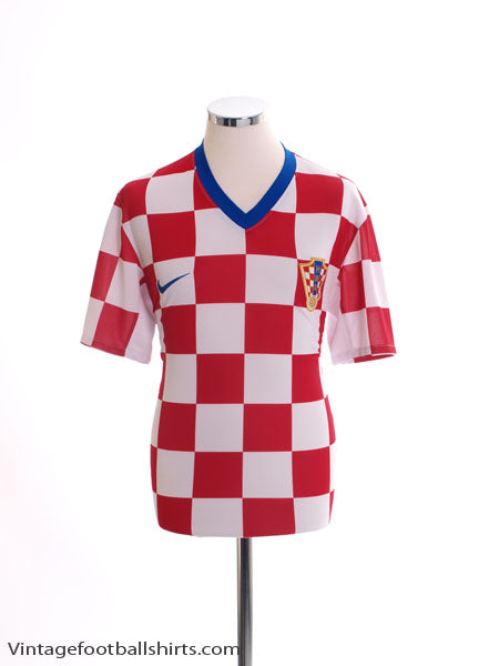 2008-09 Croatia Home Shirt *Mint* M Football Shirt