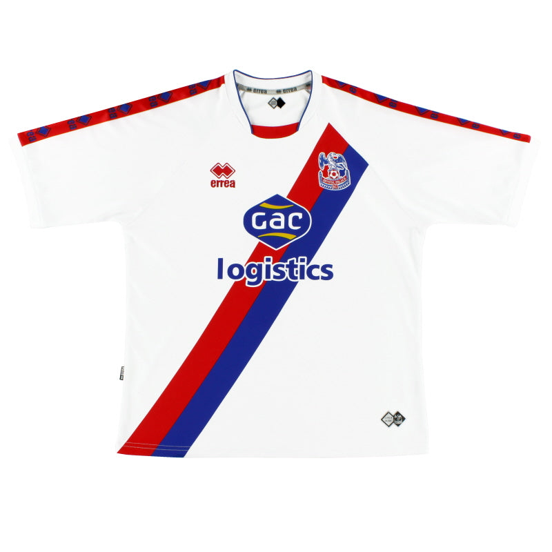 2008-09 Crystal Palace Errea Home Shirt L Football Shirt