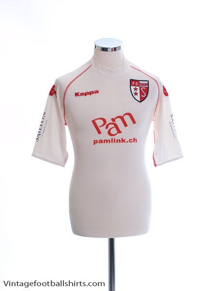 2008-09 FC Sion Home Shirt XL Football Shirt