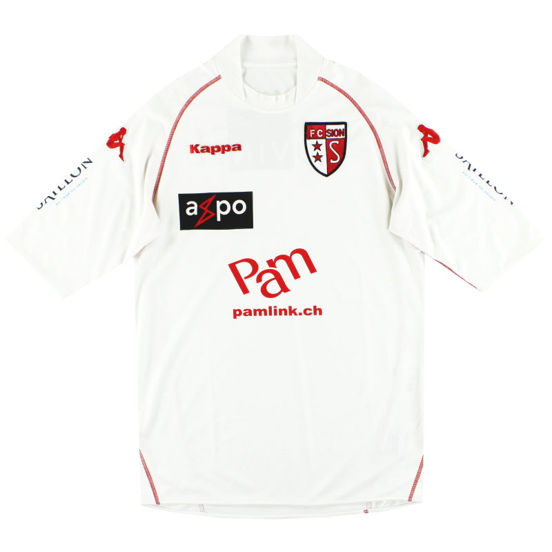 2008-09 FC Sion Kappa Home Shirt XXL Football Shirt