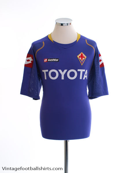 2008-09 Fiorentina Home Shirt L Football Shirt