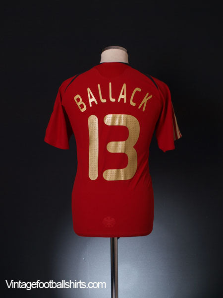 2008-09 Germany Away Shirt Ballack #13 L Football Shirt