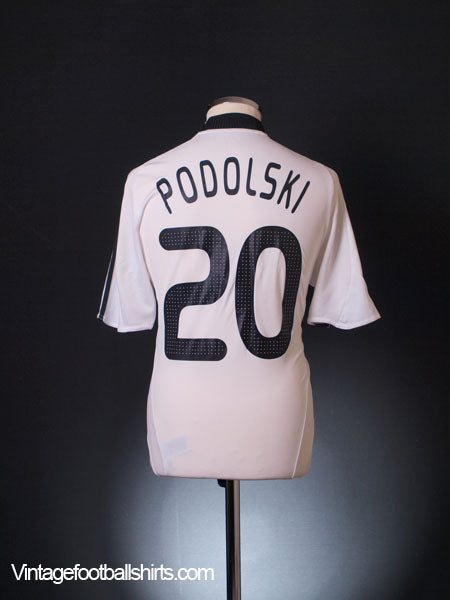 2008-09 Germany Home Shirt Podolski #20 M Football Shirt