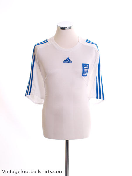 2008-09 Greece Away Shirt *Mint* XL Football Shirt