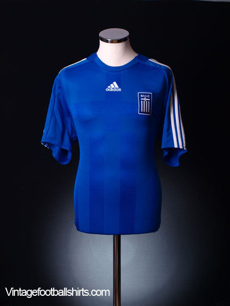 2008-09 Greece Home Shirt *As New* XL.Boys Football Shirt