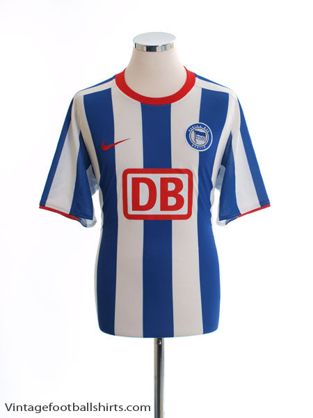 2008-09 Hertha Berlin Home Shirt #20 L Football Shirt