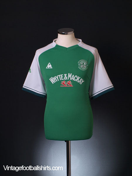 2008-09 Hibernian Home Shirt L Football Shirt