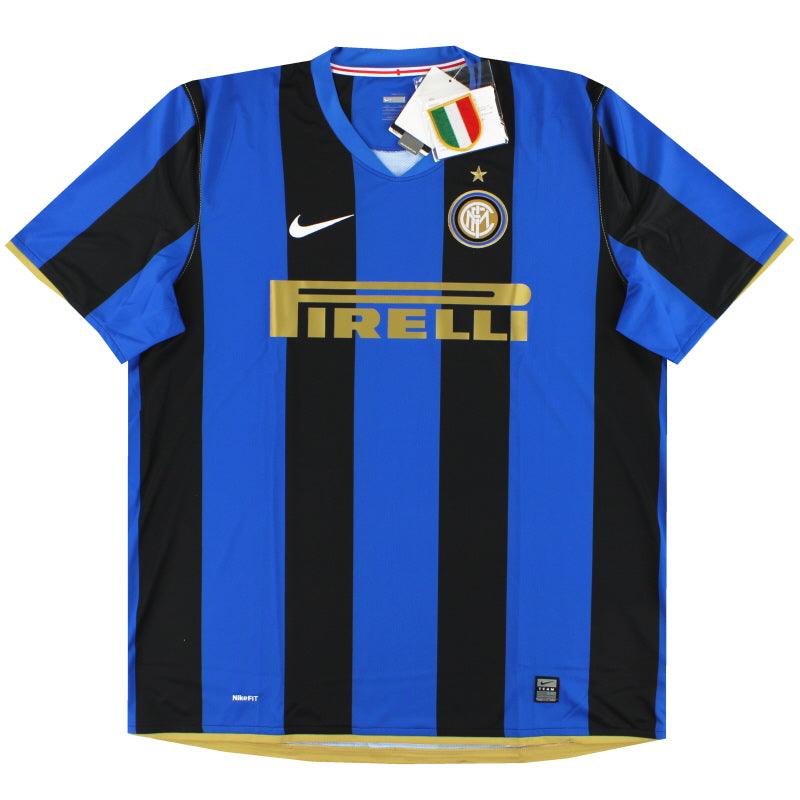 2008-09 Inter Milan Nike Home Shirt *w/tags* XXL Football Shirt