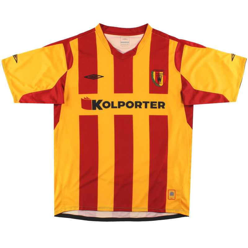 2008-09 Korona Kielce Umbro Home Shirt L Football Shirt