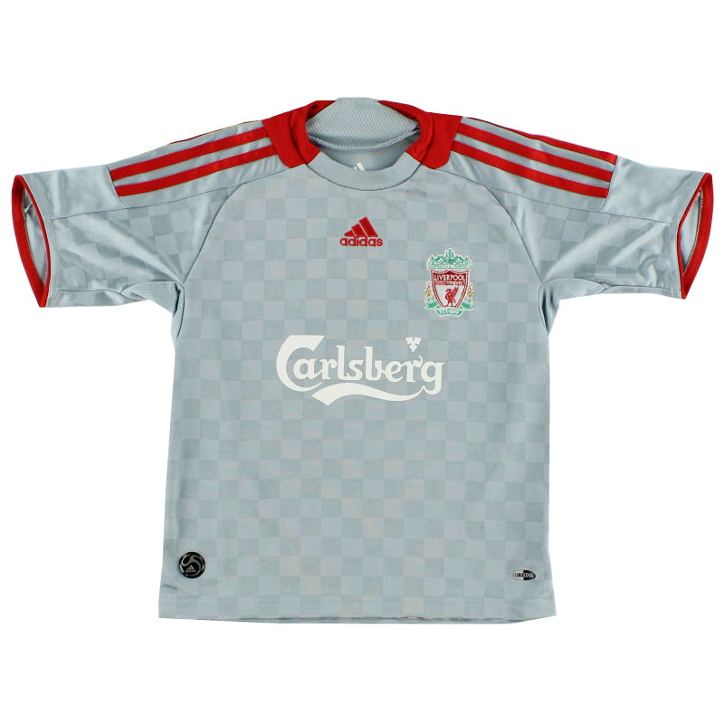 2008-09 Liverpool adidas Away Shirt S.Boys Football Shirt