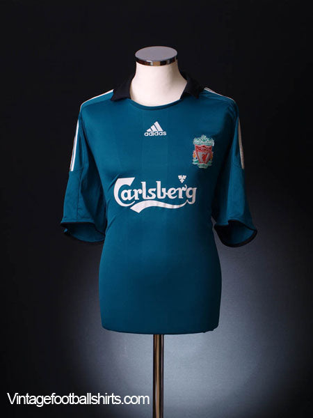 2008-09 Liverpool Third Shirt XS.Boys Football Shirt