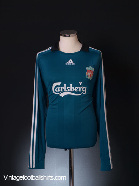 2008-09 Liverpool Third Shirt L/S L Football Shirt