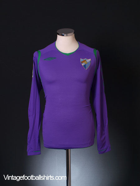2008-09 Malaga Away Shirt *BNIB* L/S S Football Shirt