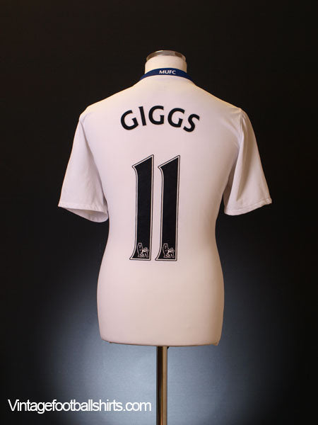 2008-09 Manchester United Away Shirt Giggs #11 M Football Shirt